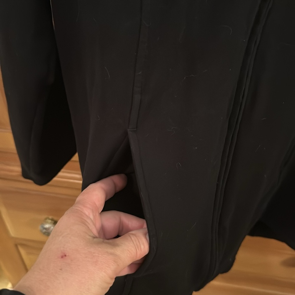 🐷 Denim & Co French Terry Active Front Zip Hoodie Jacket - Picture 3 of 10